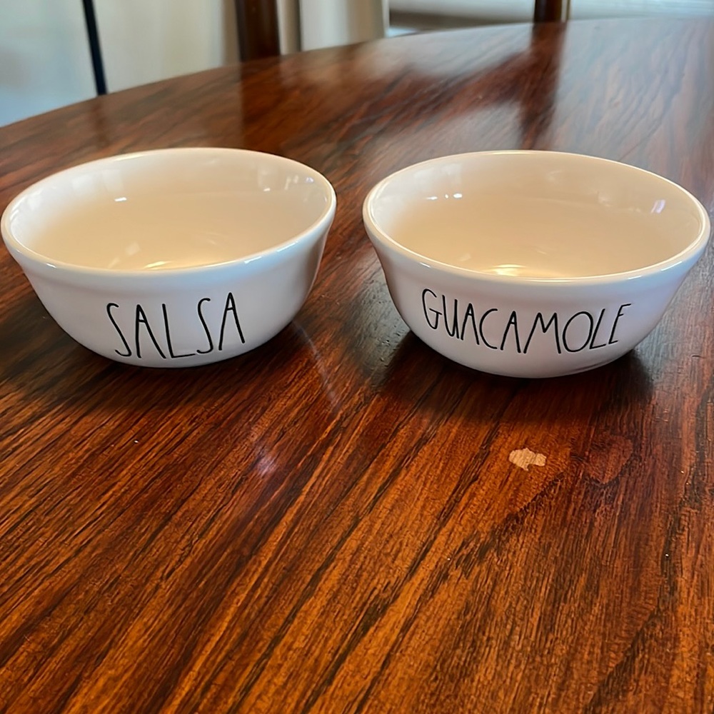 Rae Dunn Bowl Set (Salsa & Guacamole)